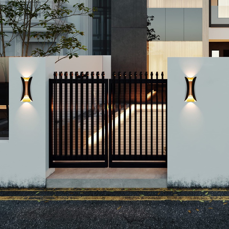LED Wall Lamp 10W Aluminum IP6 - Outdoor Lighting Sconce recension och pris