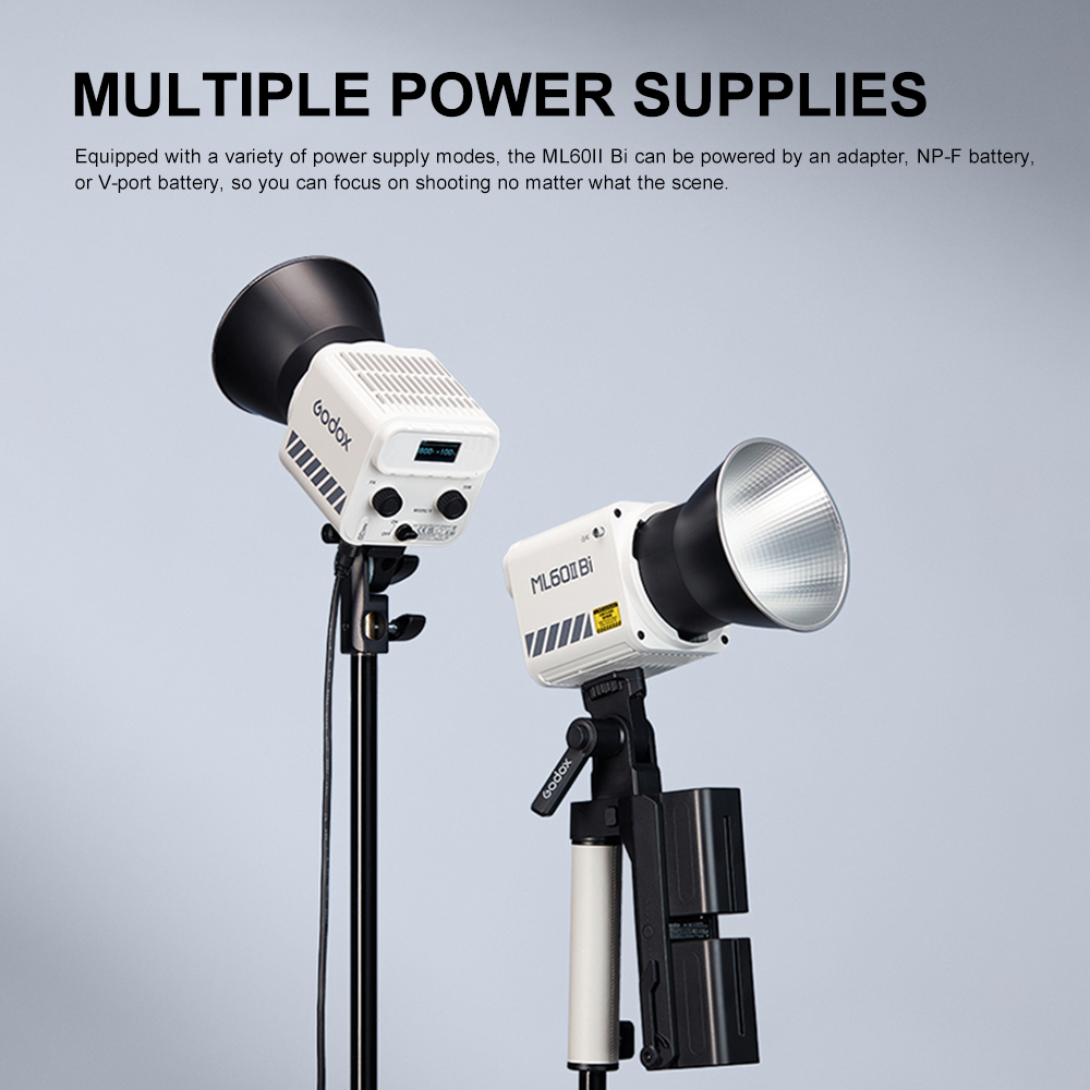 Godox ML60II BI Video Light 28 - Outdoor Lighting Kit Photography recension och pris