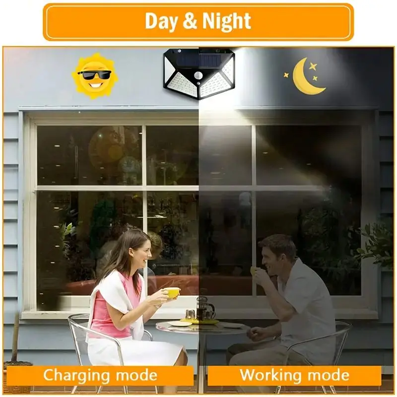 100LED Outdoor Solar Garden Li - Outdoor Lighting With Sensor recension och pris