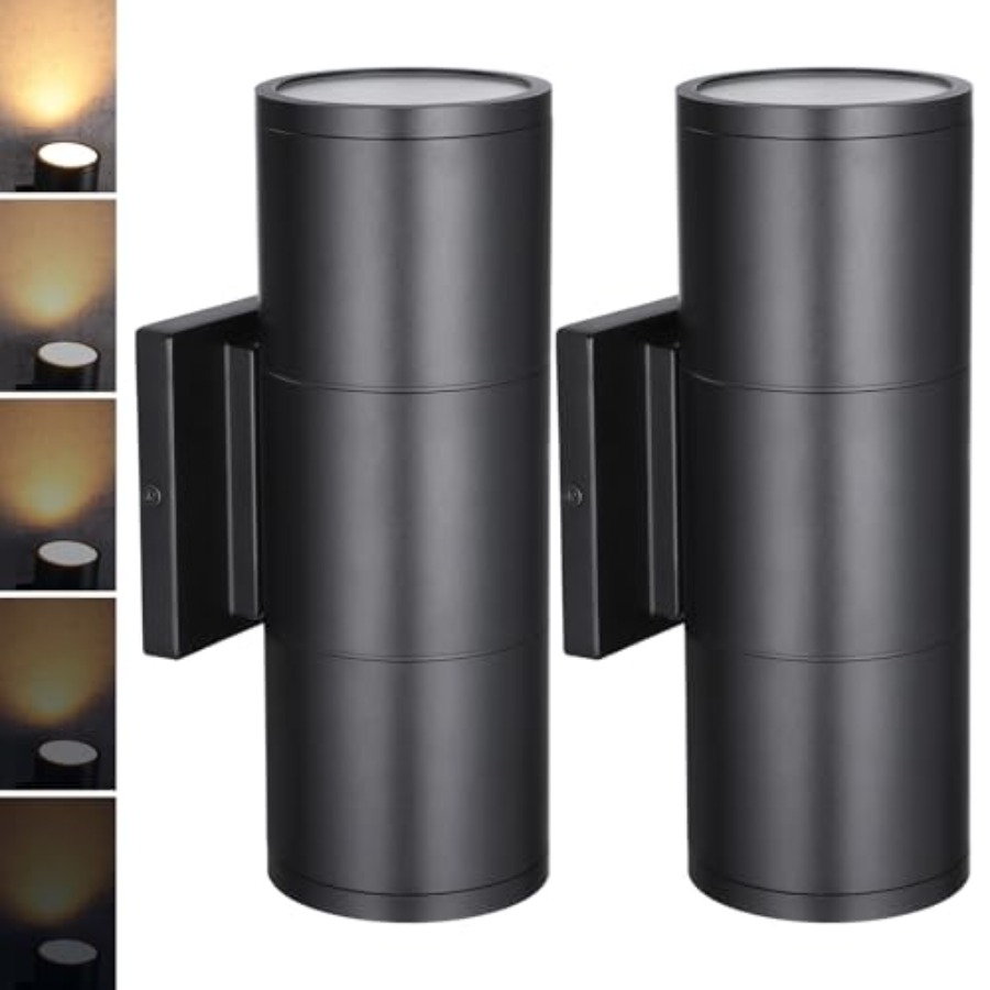 3000K LED Cylinder Up Down Wal - Outdoor Lighting Sconce recension och pris