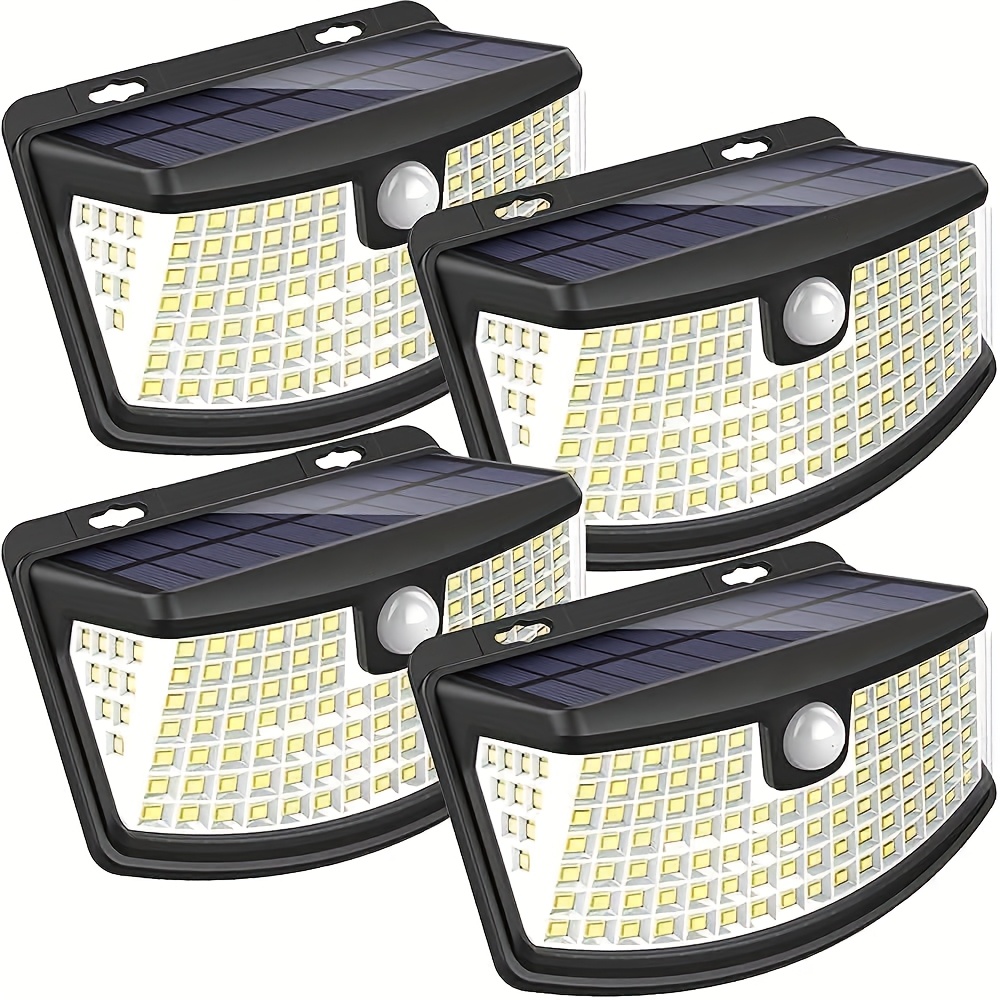 8/6/4 Packs Solar Motion Senso - Outdoor Lighting With Sensor recension och pris