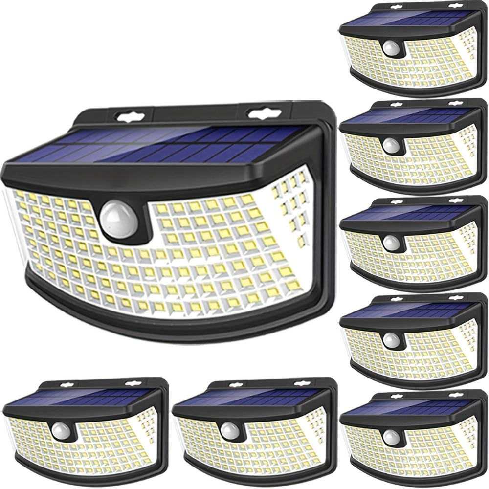 8/6/4 Packs Solar Motion Senso - Outdoor Lighting With Sensor recension och pris