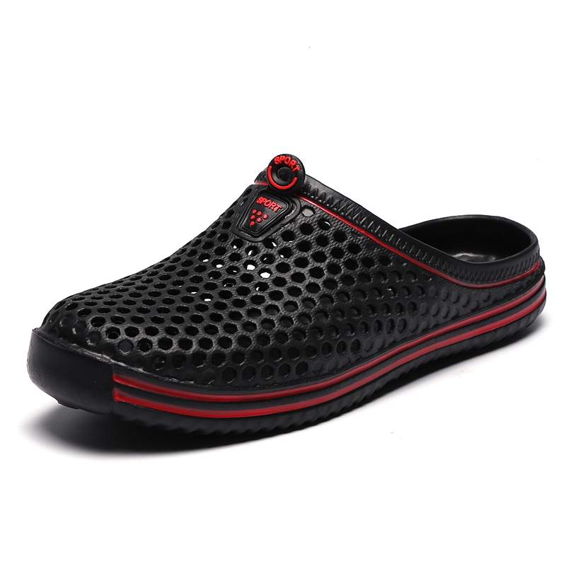 Summer Men Solid Color Sandals - Outdoor Lighting For Your Home recension och pris