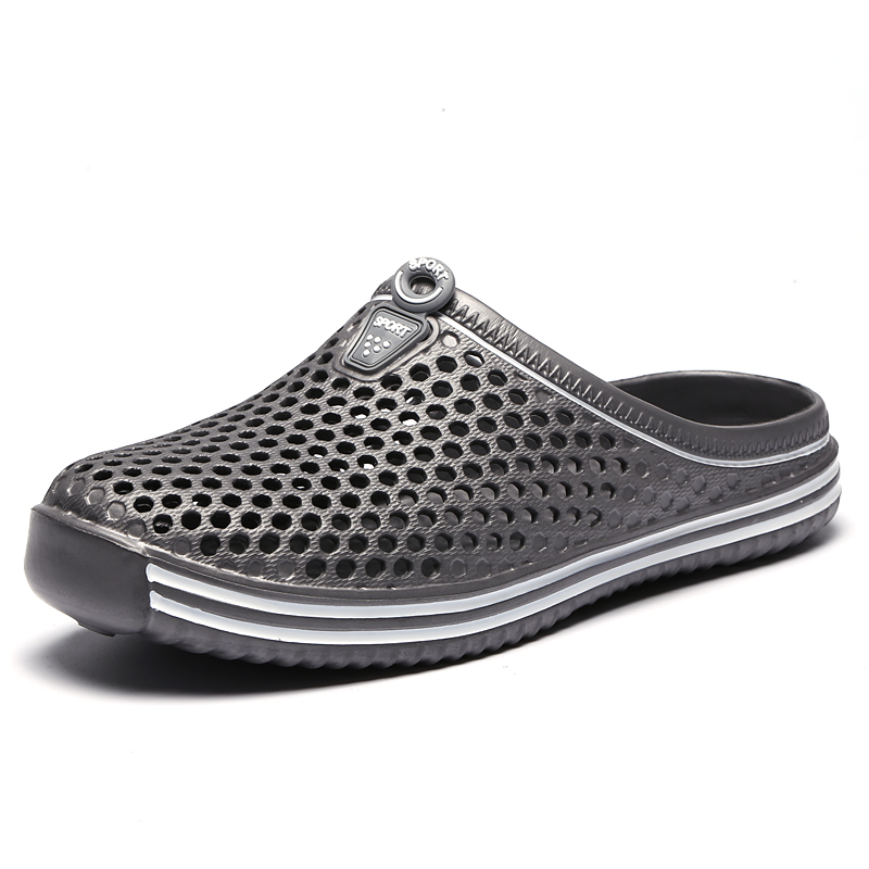 Summer Men Solid Color Sandals - Outdoor Lighting For Your Home recension och pris