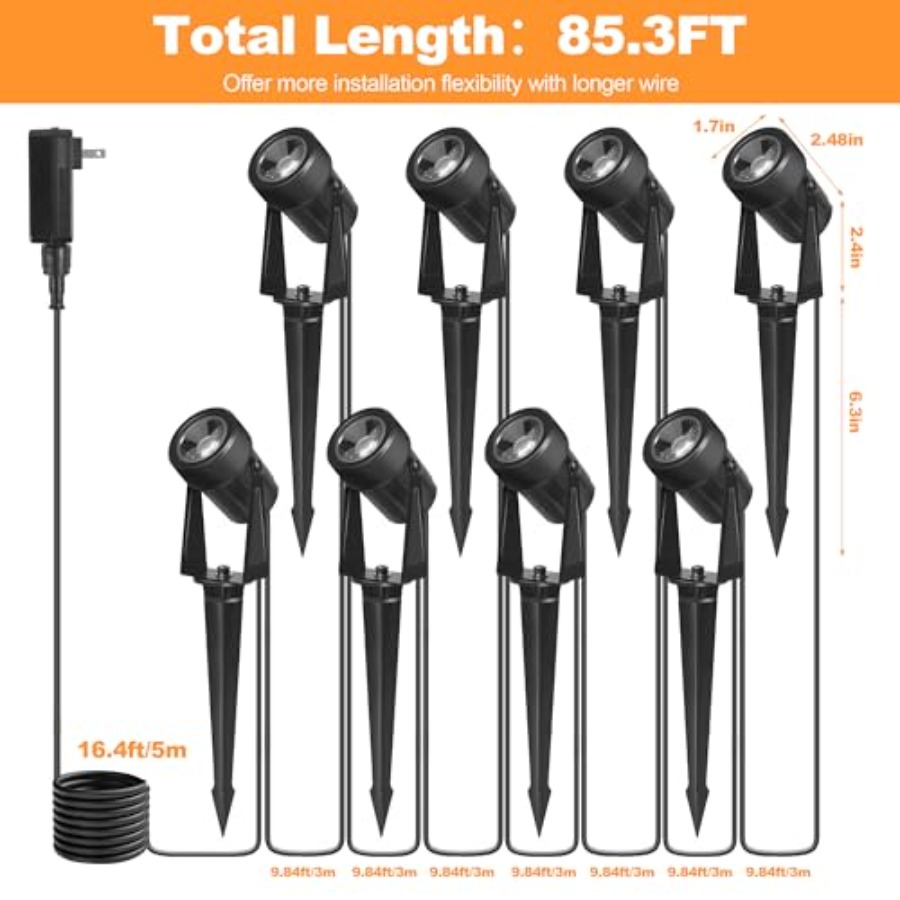 85.3FT LED Outdoor Landscape S - Outdoor Lighting Low Voltage recension och pris