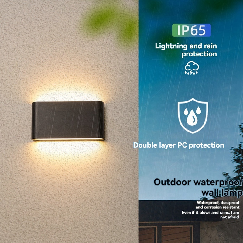LED Wall Sconce Waterproof Out - Outdoor Lighting Sconce recension och pris