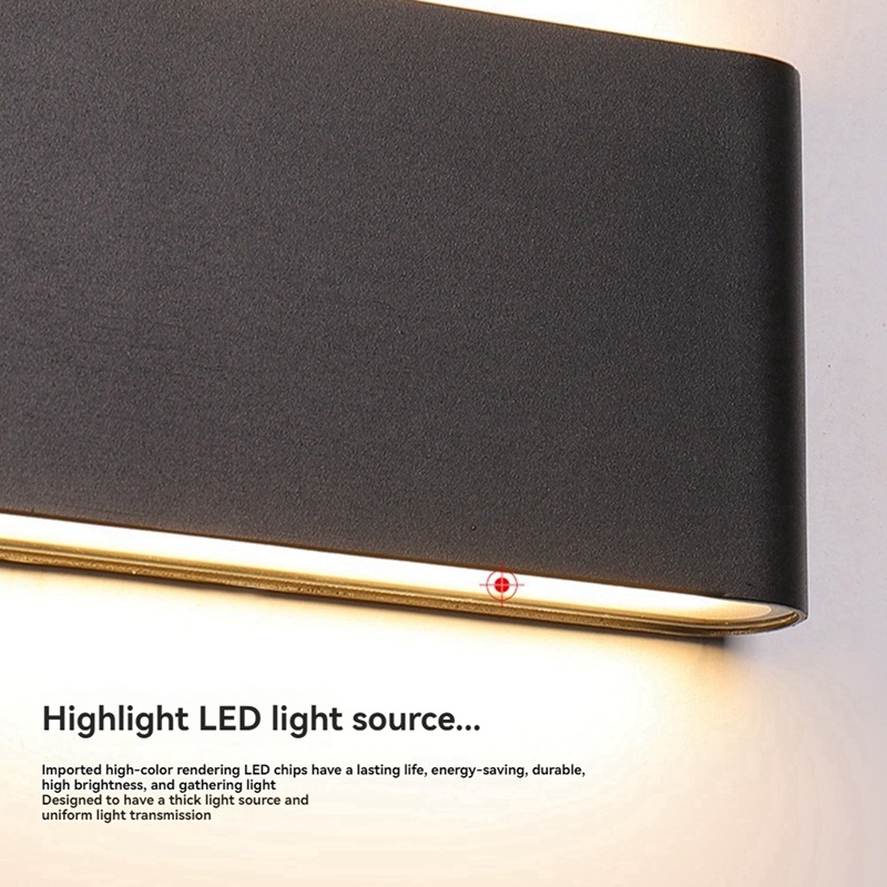 LED Wall Sconce Waterproof Out - Outdoor Lighting Sconce recension och pris