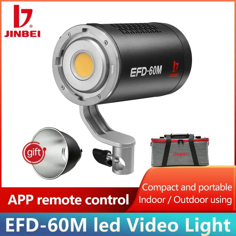JINBEI EFD-60M 60W Battery Kit - Outdoor Lighting Kit Photography recension och pris