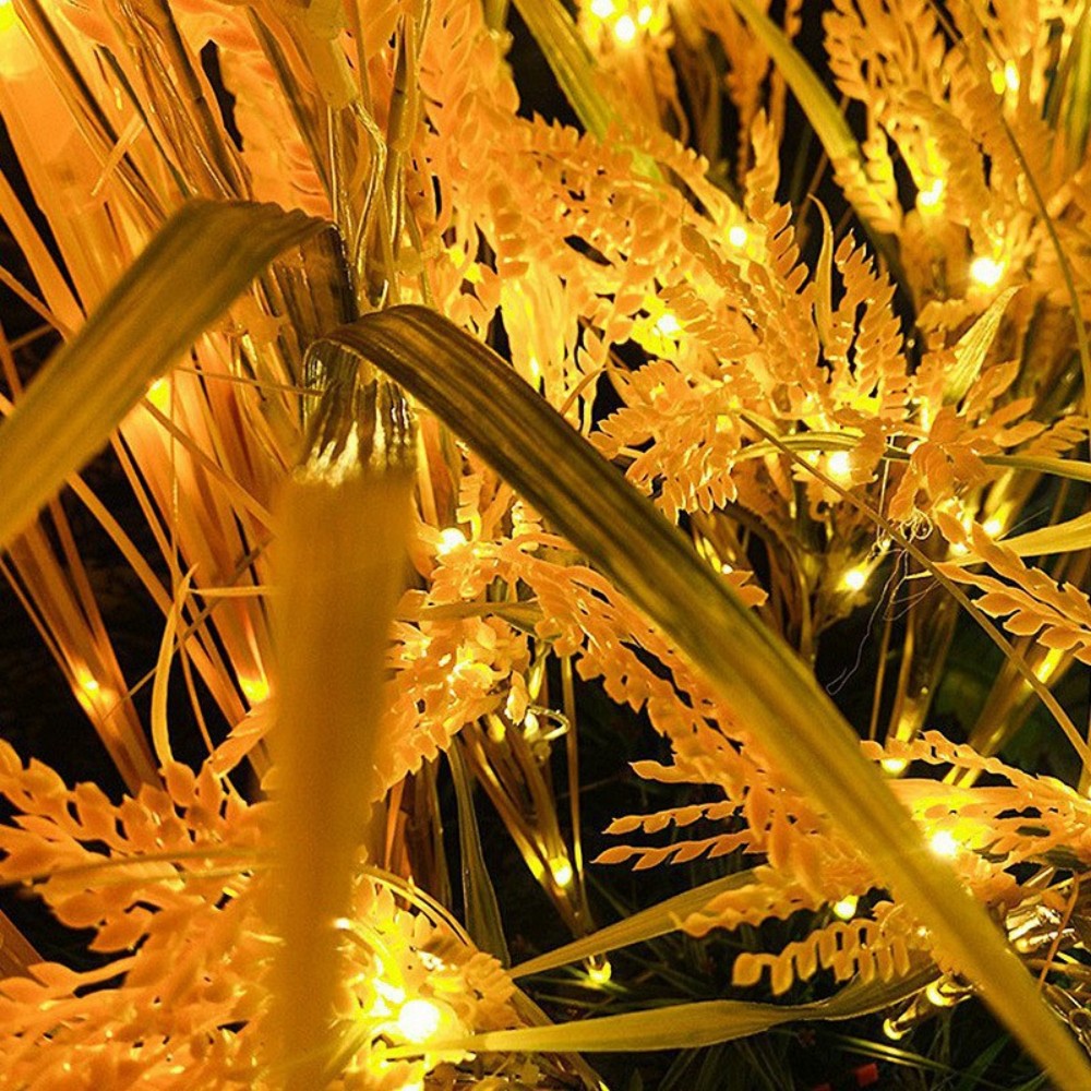 1PC 7Head Solar Powered Wheat  - Outdoor Lighting Ideas For Party recension och pris