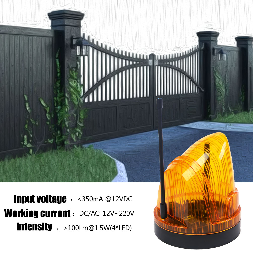 Universal 12V/220V LED Strobe  - Outdoor Lighting Sconce recension och pris