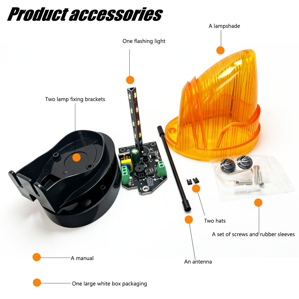 Universal 12V/220V LED Strobe  - Outdoor Lighting Sconce recension och pris