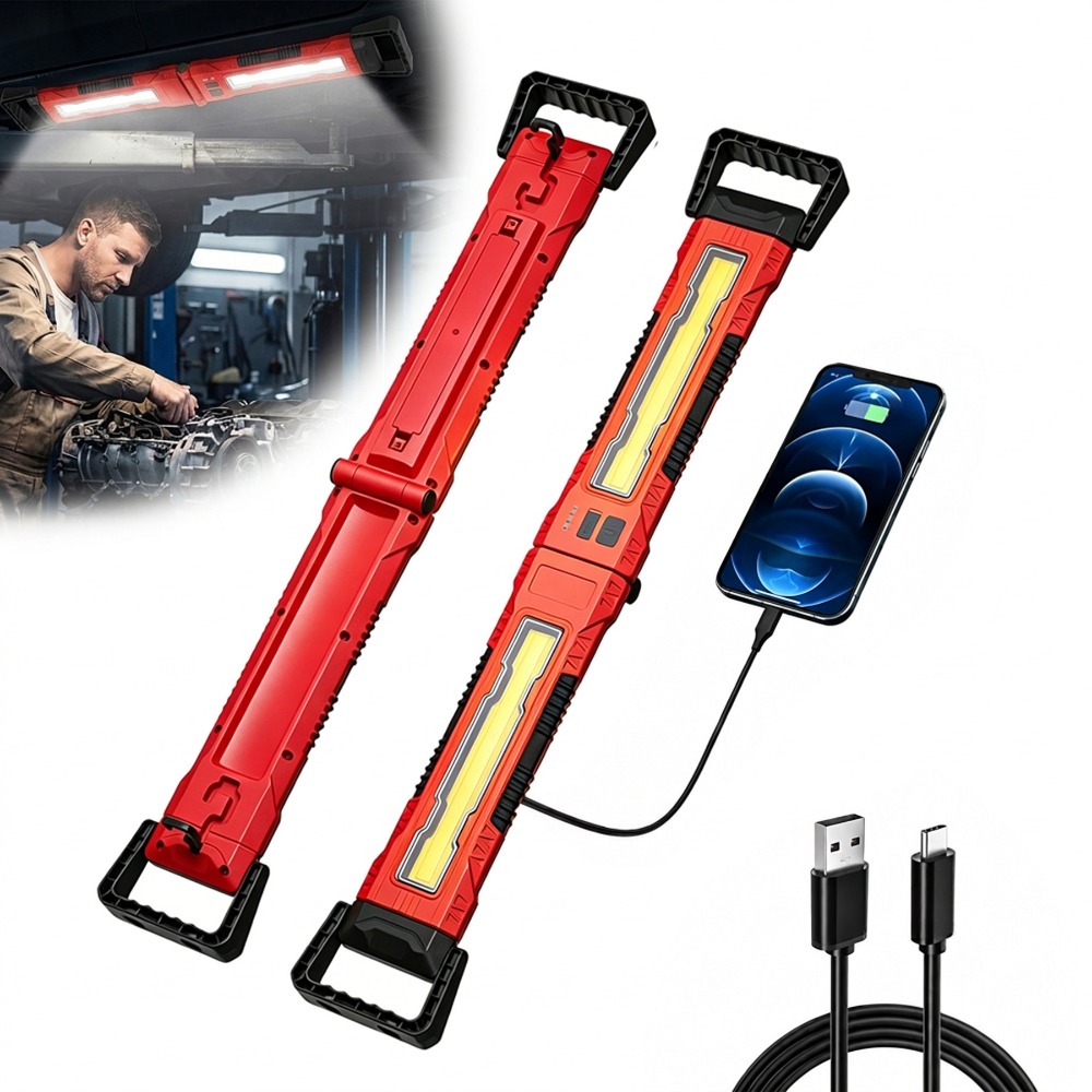 New COB Work Light USB Recharg - Outdoor Lighting Repair recension och pris