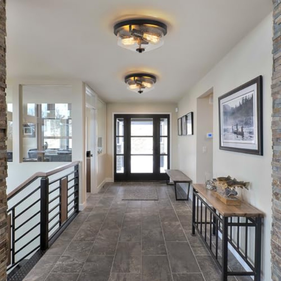 Flush Mount Ceiling Light Farm - Lighting Fixture Outdoor recension och pris